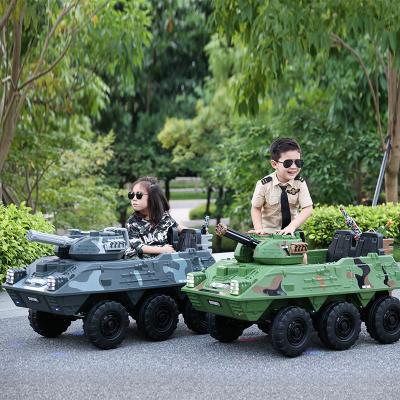 China Direct 12v Children Can Drive Toy Ride On Cars for Kids Electric Tanks and Armored Car for sale