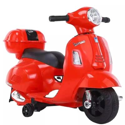 China Red Children's Electric Ride On Car Motorcycle Toys for Kids Motor 380*2 Plastic Material for sale