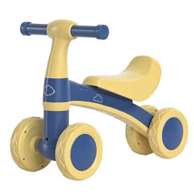 China 2023 Plastic Balance Bike Scooter Car for Kids Pink/Blue No Pedal Bike Bicycle for sale