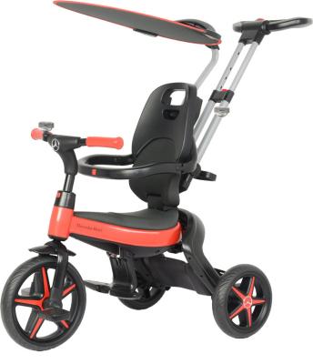 China 2023 Unisex Tricycle for Kids Ride On Folding Bike Car PP Plastic Type and EVA Wheel for sale