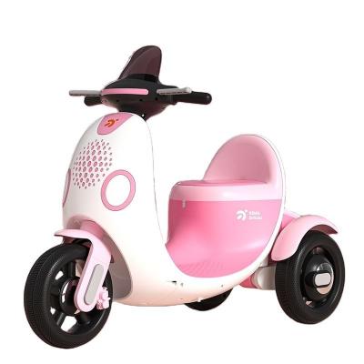 China PP Plastic Children's Electric Motorcycle Tricycle With Music Light for Exciting Ride for sale