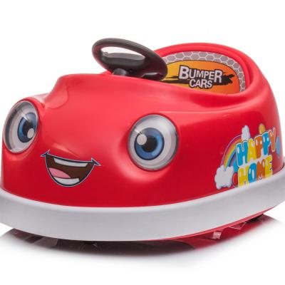 China Most Popular Children's Electric Bumper Car with One-Button Brake Four Wheels for sale