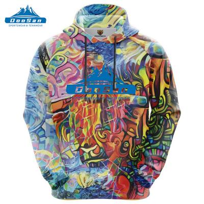 China Mens Gym Hoodies Wholesale Sublimation Sweatshirts Oversize Anti-pilling Hoodie for sale