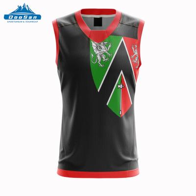 China Wholesale Sublimated Custom Tank Tops Latest Best Breathable Training Men's Singlets for sale