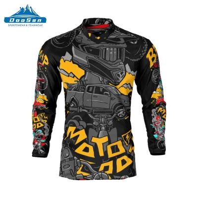 China Breathable Auto Racing Motorcycle Tank Top For Man Sublimation Sleeve Long Wrap Tank Top for sale