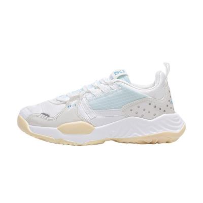 China CUSHIONING Mesh Upper Sneakers White Women Breathable Summer Streetwear Casual Shoes for sale