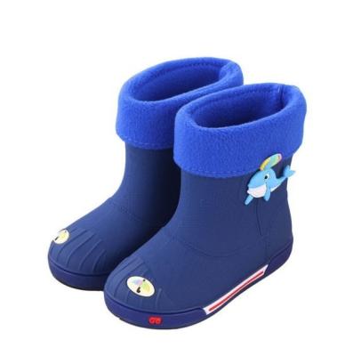 China Light Up All Season Fashion Water Shoes Boys Hot Selling Waterproof Rubber Girls Where Kids Rain Boots for sale