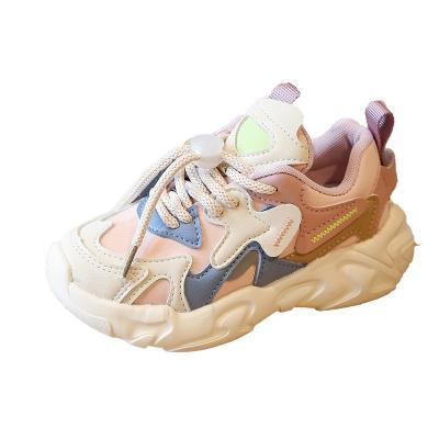 China Autumn fashion dad shoes sneakers deodorization girls' shoes new springs and autumn boys' children's running shoes small, medium and large for sale