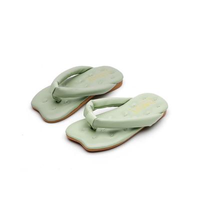 China New Arrival Summer Flat Bottom Children's Outdoor Home Slippers Lightweight Pure Color Anti Slip for sale