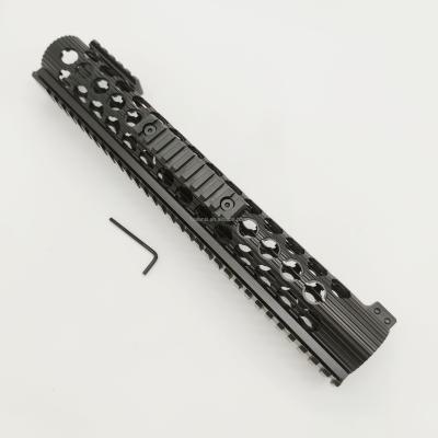 China Aluminum alloy lightweight free float AR de troy 15 13.5 inch Handguard for ar15 M4 M16 AR15 with 3 picatinny for sale