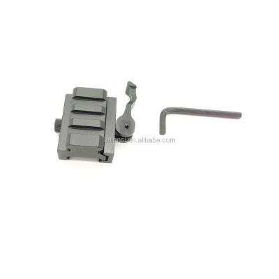 China Low Profile Aluminum Picatinny Riser Mount With Quick Release for sale