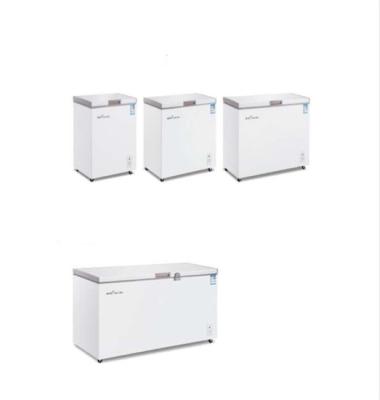 China Outdoor Limited Time Discount GCC Certification Single Door Solid Top Chest Freezer for sale