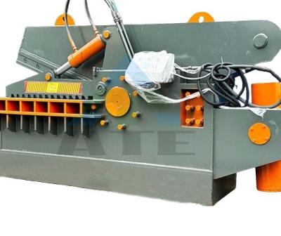 China Construction Works 20T Guillotine Crocodile Shear for Cutting Carbon Steel Scrap Metal for sale