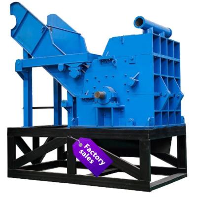 China Small Size 1-2 Ton Per Hour Metal Crusher Machine for Aluminum Can and Iron Shredding for sale