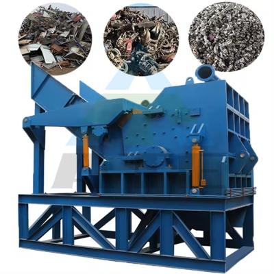 China 30kW Power Carbon Steel Metal Scrap Crusher Machine for Aluminum Scrap Disintegrating for sale