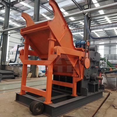 China 30kW Power Scrap Metal Crusher Shredder Machine Suitable for Various Scrap Materials for sale