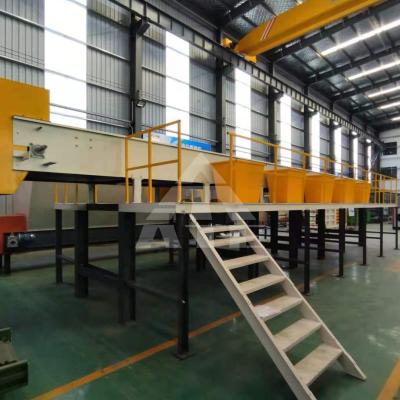 China High Separation Rate Waste Sorting Machine for Manual Garbage Sorting Platform Design for sale