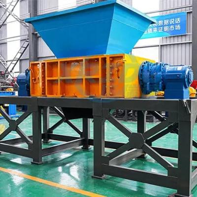 China Double Shaft Shredder for Waste Scrap Iron Aluminum Metal Plastic Multifunctional for sale