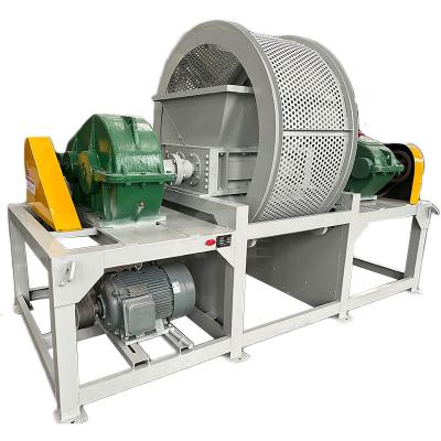 China Hot Plastic Drum Waste Shredder Double Shaft Tire Shredder Machine for Waste Car Tire for sale