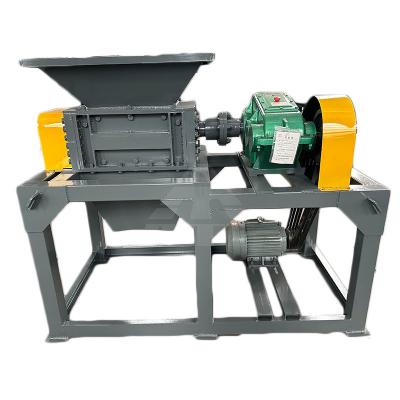 China Unterstützung der Anpassung Kunststoff Mini Double Shaft Shredder Holz Schredder Maschine von Famous Motor zu verkaufen