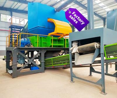 China Customized Waste Aluminum Crushing Metal Shredder for Stainless Steel Processing for sale