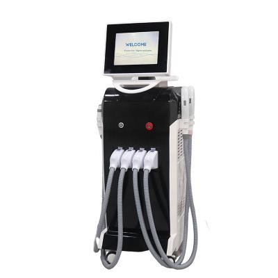 China Blood Vessels Removal 4 In 1 360 SHR Laser New Single Shr Elight IPL RF ND Yag Laser For Salon for sale