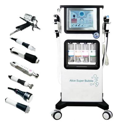 China Hot Selling Face Lift 7 in 1 Alice Bubble Hydrodermabrasion Facial Beauty Machine for sale