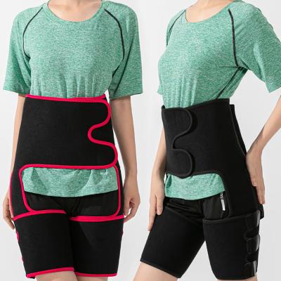 China Antibacterial Leg Can Adjust Body Support Belt Fitness Body Shaping Breathable Wicking Support Belt for sale