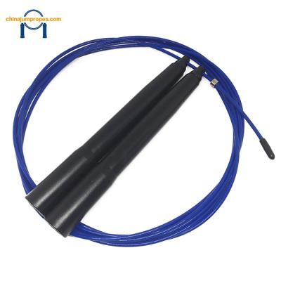 China Plastic Handle + Nylon/PVC/TPU-coated Braided Cable Steel Hot Sale High Quality Professional Adjustable Jump Ropes for sale