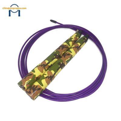 China Plastic custom design jump ropes exercise, jump rope with steel wire, speed ump ropes for sale