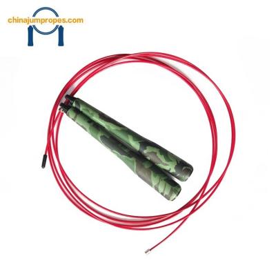 China New High Quality Camouflage Plastic Adjustable Speed ​​Jump Ropes, Plastic Handle Speed ​​Ropes for sale