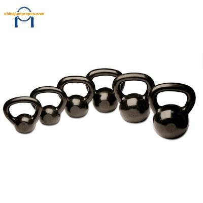 China High Quality Cast Iron Vinyl Kettlebell Steel Fitness Kettle Bell for sale