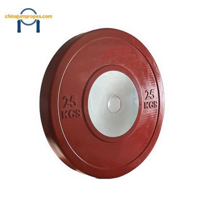 China 100% Original Rubber Cheap Hot Sale Fitness Equipment Rubber Bumper Plates Competition for sale