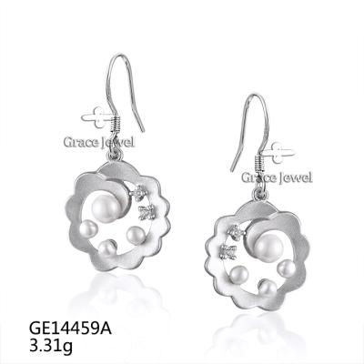 China Elegant set of SET14459A Grace Earring Pearl Pendant Necklace for sale