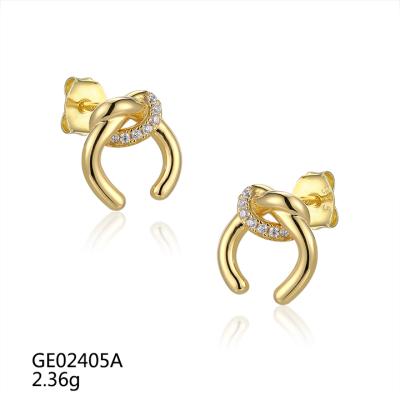 China GE02405A Elegant Grace Stud Earrings For Women for sale