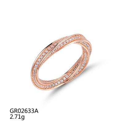 China GR02633A Elegant Grace Jewelry Custom Aesthetic Ring for sale