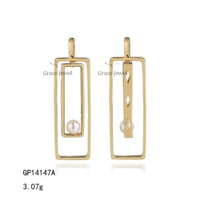 China Elegant GP14147A Grace Gold Freshwater Pearl Charms Pendant For Sale for sale