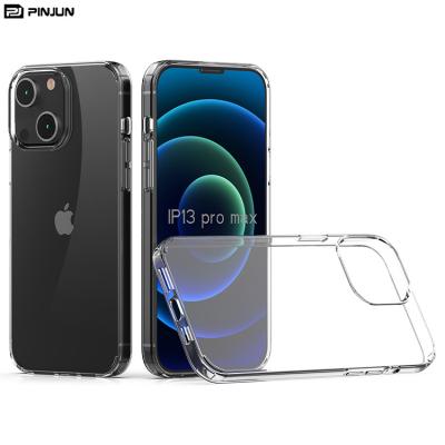 China Transparent Crystal Clear Shockproof Hard Slim Shockproof For iPhone Case Acrylic TPU Phone For iPhone 12 Case 13 11 pro X/XS Max Xr 7/8 for sale