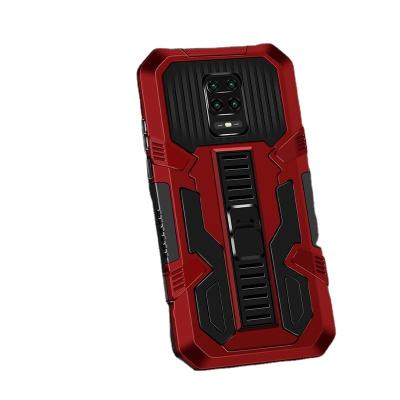 China Vanguard Mech Warrior Belt Clip Holster Shockproof Phone Case For Xiaomi Poco X3 Back Cover for sale