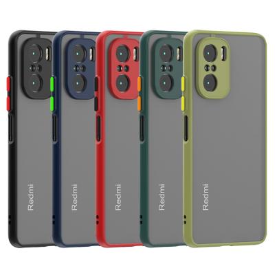 China Frost Lowest Price Translucent Smoke Case Phone Case For Redmi K40 pro Matte Back Cover for sale