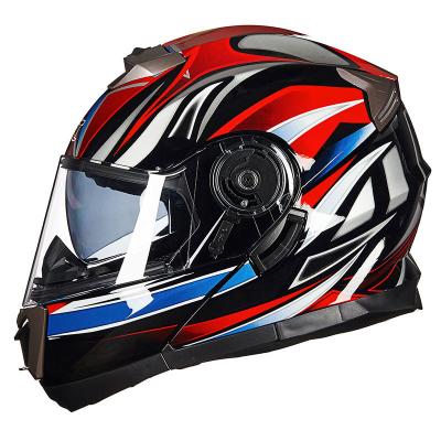 China Coolest Single Sport Hot ABS 2022 Full Face Safety ABS Electric Bicycle Motorcycle Helmet for sale