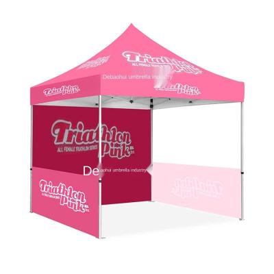 China 100% 3x3m 3x3m Commercial Custom Printing Event Advertising Promotion Event Trade Show Party Tent Waterproof 10X10FT Printing Outdoor Canopy for sale