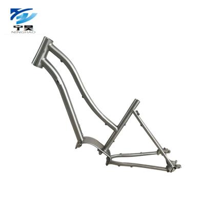 China Road Bikes Good Price M12 X 1.25 Titanium Mountain Bike Frame Folding Bike Frame Road for sale