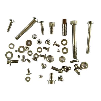 China Bicycle Assembly Parts Titanium Grade 5 Bolts Screws Combination Set For Ultralight Folding Bicycle for sale