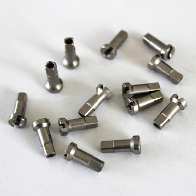 China China Supplier Titanium Ultralight Bicycle Spoke Wheels Grade.5 Ti6al4v Custom Titanium Nipples for sale