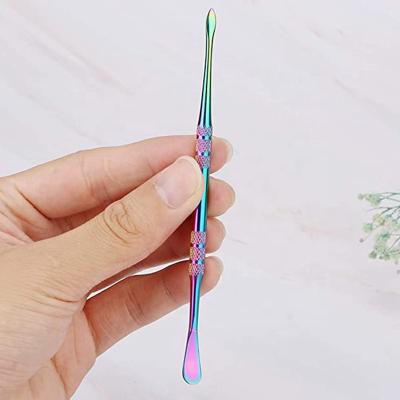 China High Quality Stainless Steel UKETA Dab Tool Stainless Steel Comfortable Touch Bulk Mini Wax Carving Dab Tool for sale