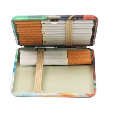 China Cigarette Use UKETA Matt Surface Durable 20 Pcs Fit TIN Cigarette Box Case for sale