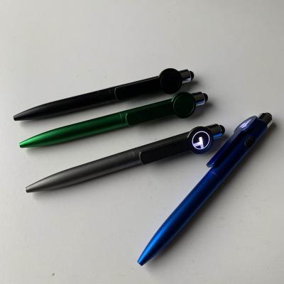 China Promotional Pen New Touch Screen 3 in 1 Pen, Led Light Customized Logo Promotion Ball Pen for sale