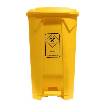 China Waste Bins 30l 50l 80l 100l Bio Sustainable Medical Waste Plastic Bin Trash Bin for sale