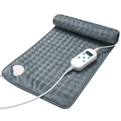 China Heating Pad for Pain Relief 30*60cm Winter Warmer Physiotherapy Microplush Electric Heating Pad for Abdomen Waist Back Pain Relief for sale